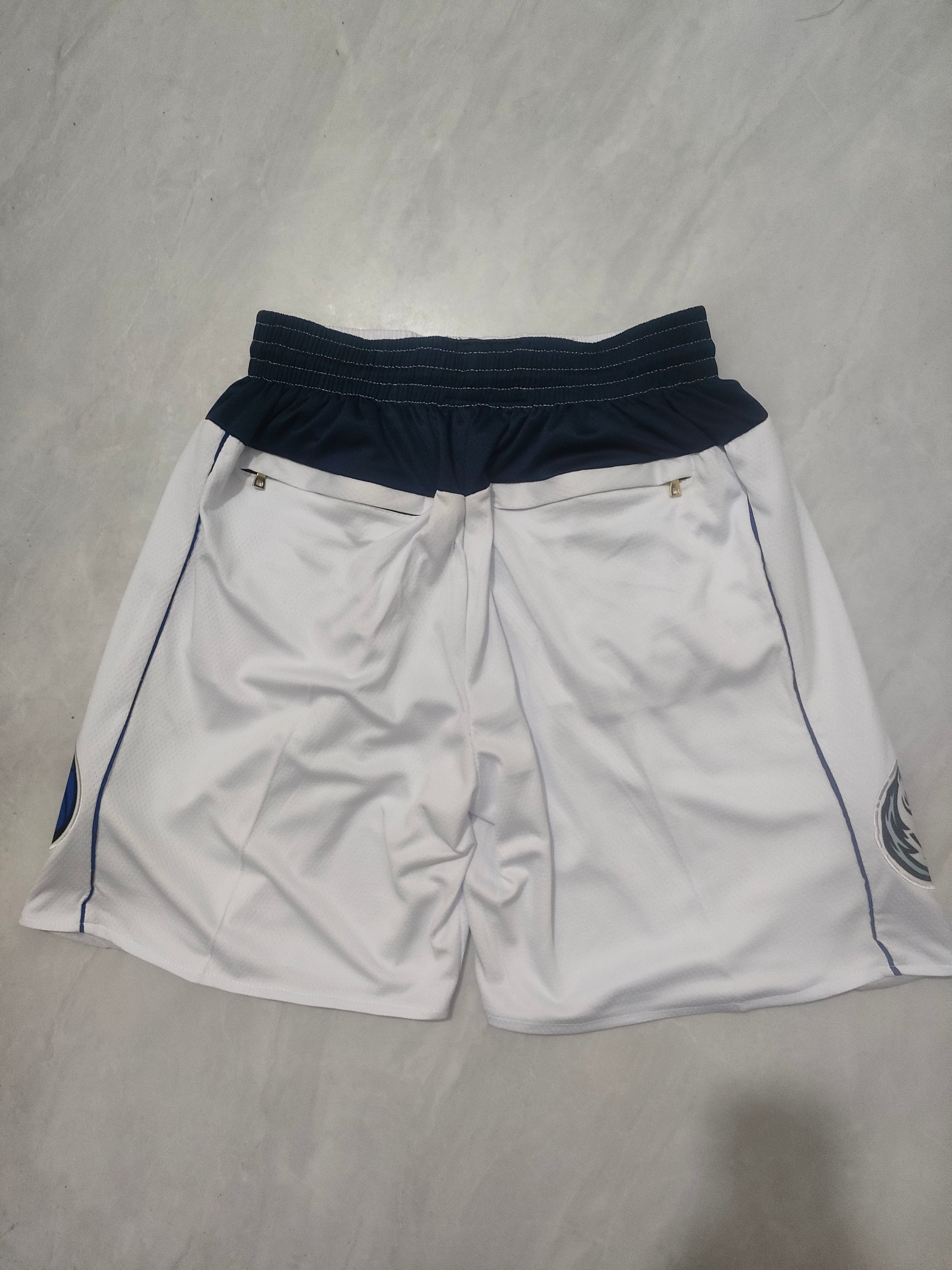 Dallas Mavericks White Regular Pocket Pants