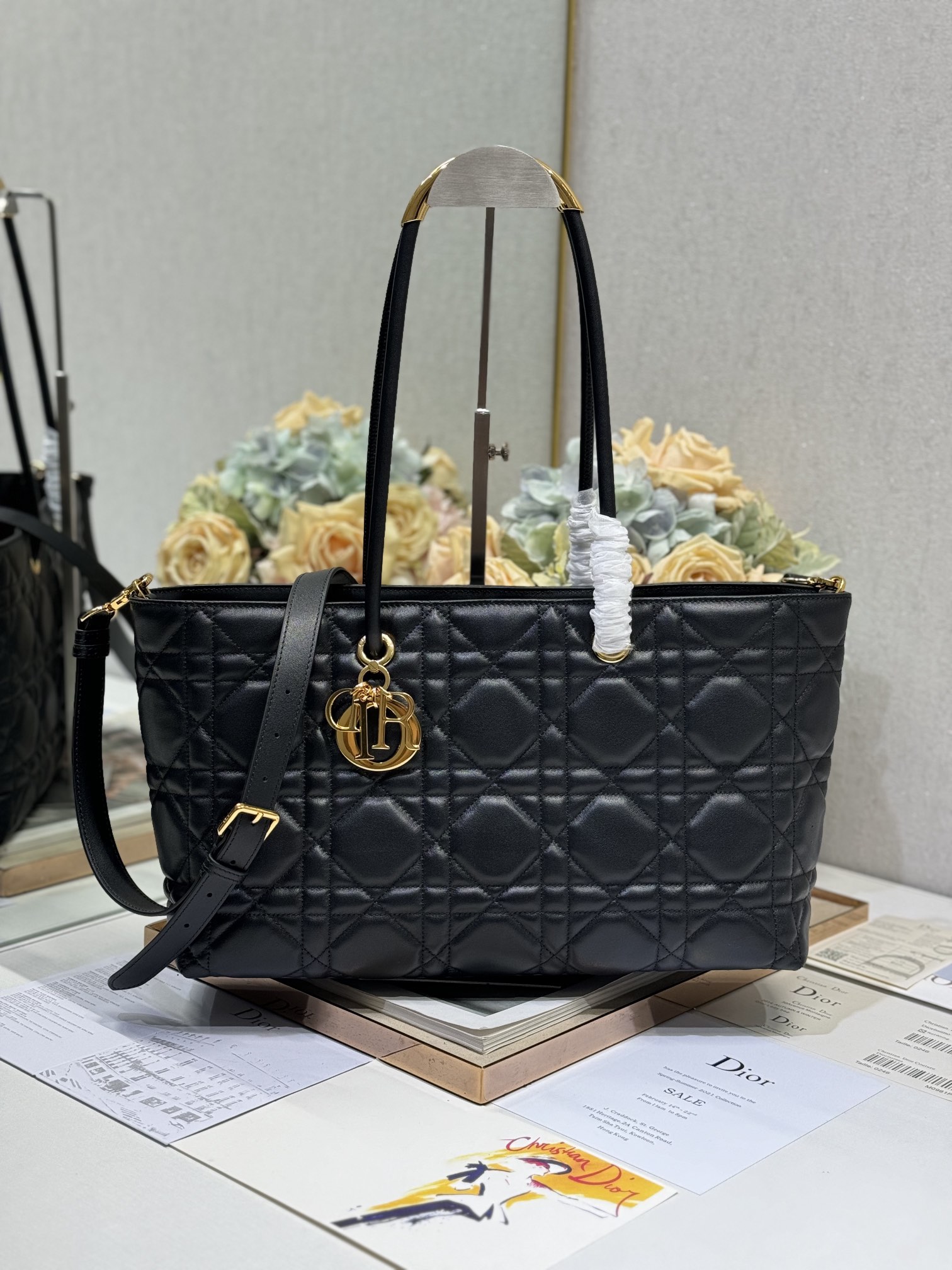 TOP Christian Dior Toujours Small Handbag 37 X22 X12cm - 2 Colour