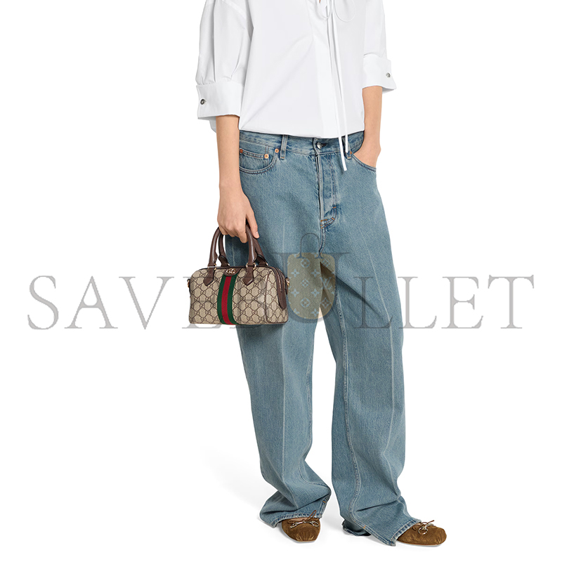 GUCCI OPHIDIA SMALL BOSTON BAG 841294 (21*13*11cm)