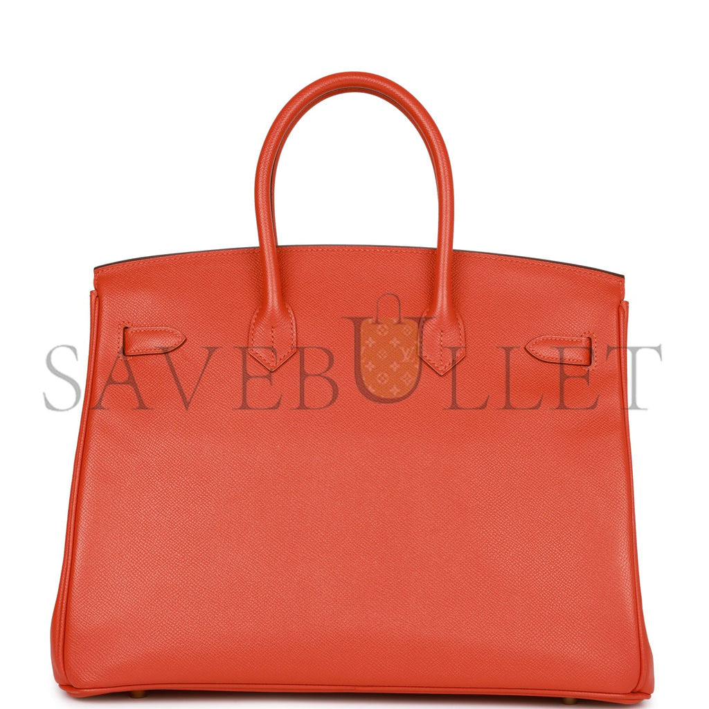 HERMES BIRKIN 35 EPSOM GOLD HARDWARE (35*25*18cm)