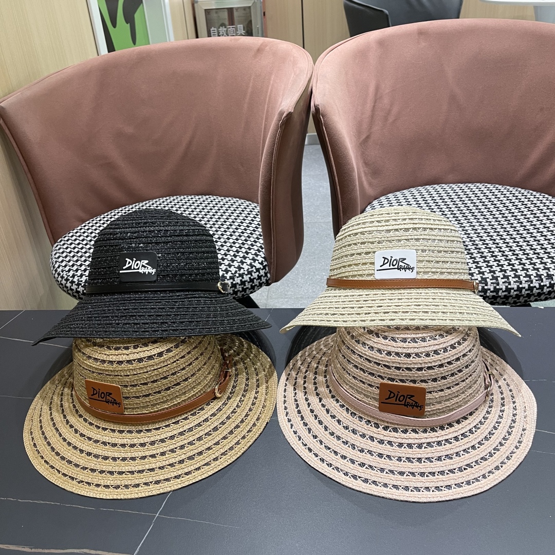 TOP Christian Dior 2025 New Sun Hat - 4 Colour