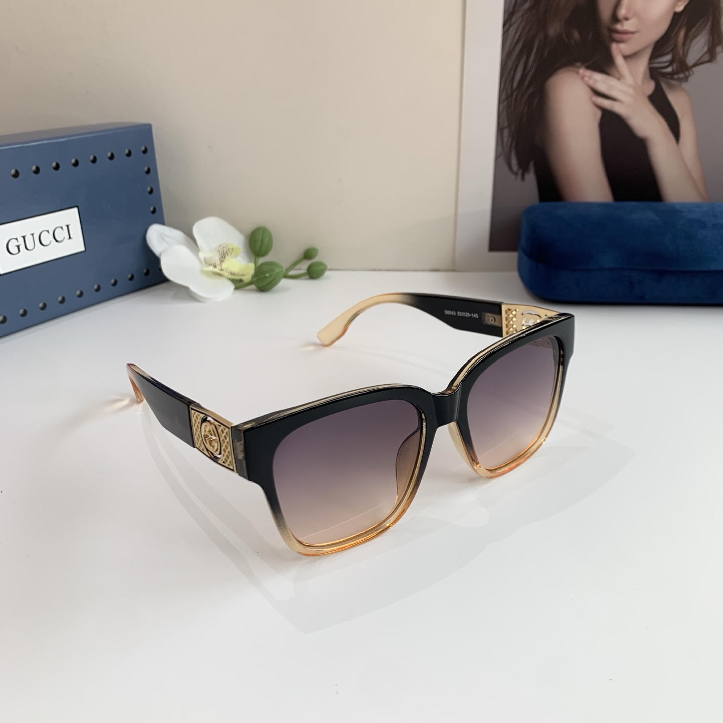 TOP GUCCI Sunglasses - 2 Color