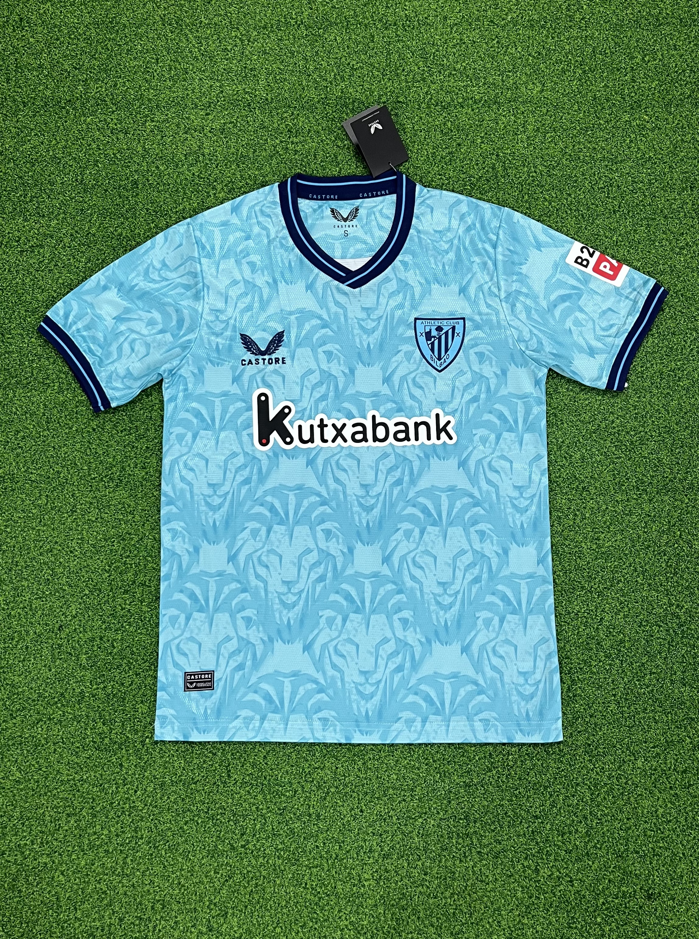 2425 Athletic Bilbao Away  jersey.Player embroidery version