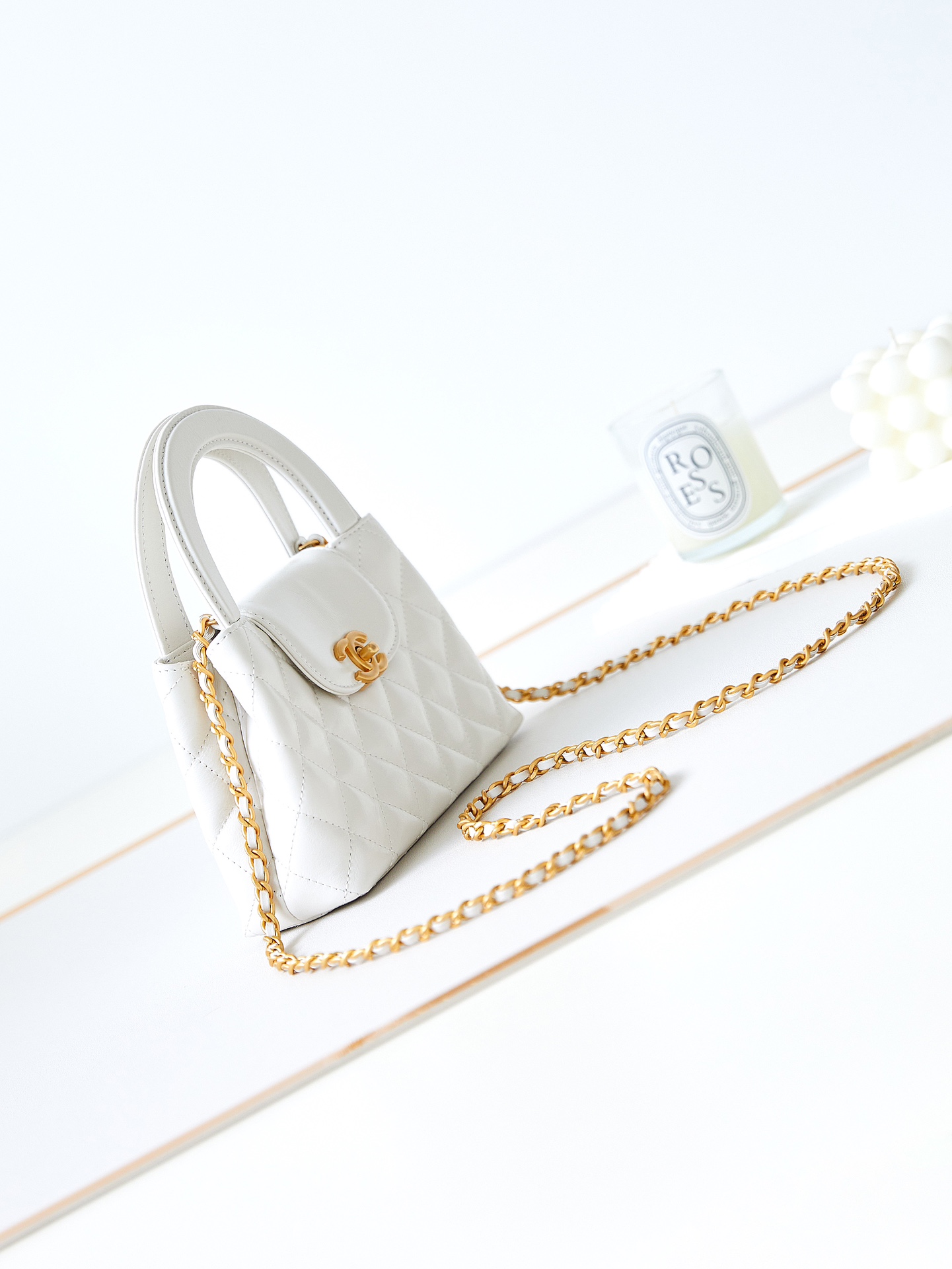 TOP CHANEL Kelly Chain Bag 13x19x7 cm - GHW - 9 Colors