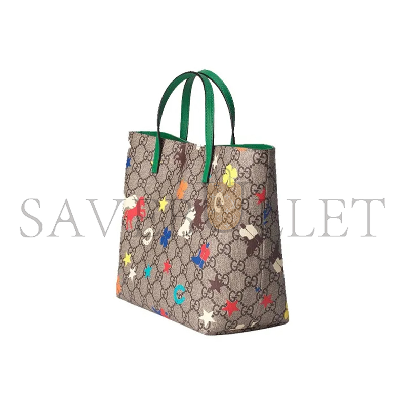 GUCCI GG SUPREME CHILDREN'S TOTE BAG 410812 (21*20*10cm)
