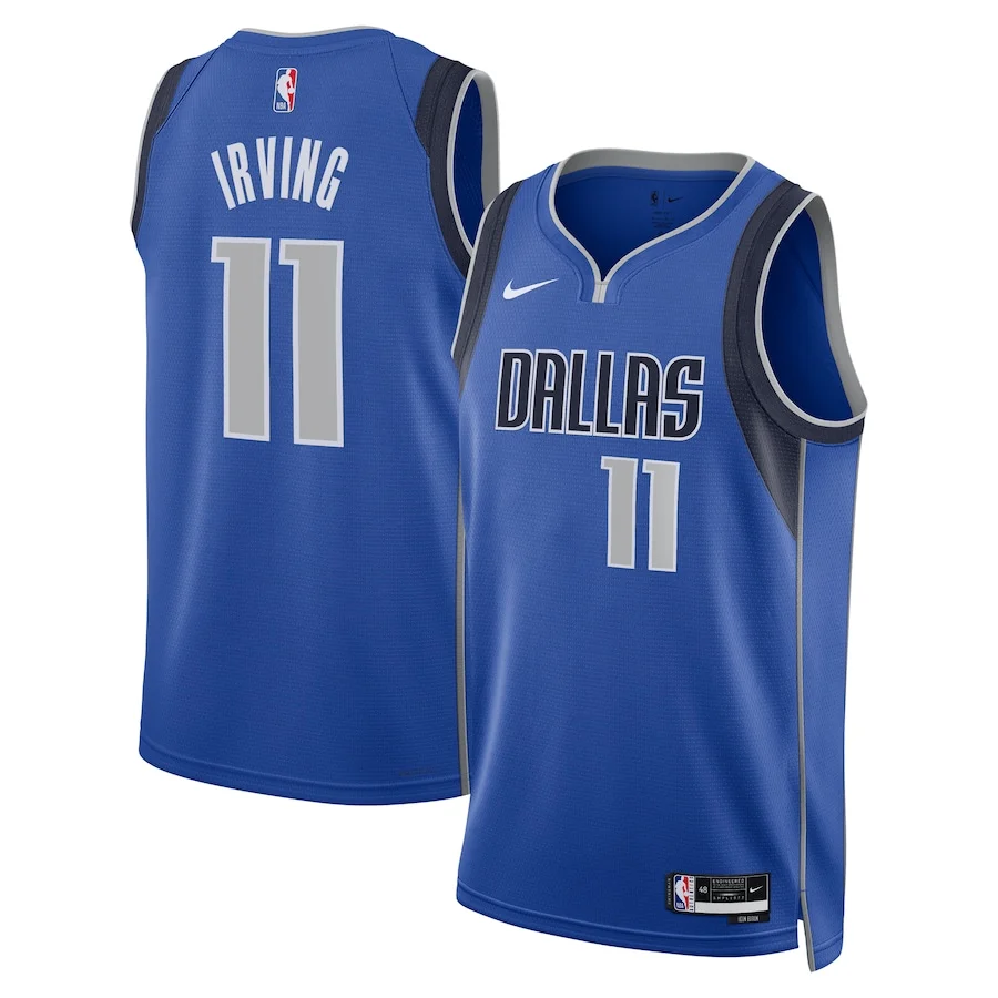 Kyrie Irving Dallas Mavericks NBA Blue Jersey - Icon Edition