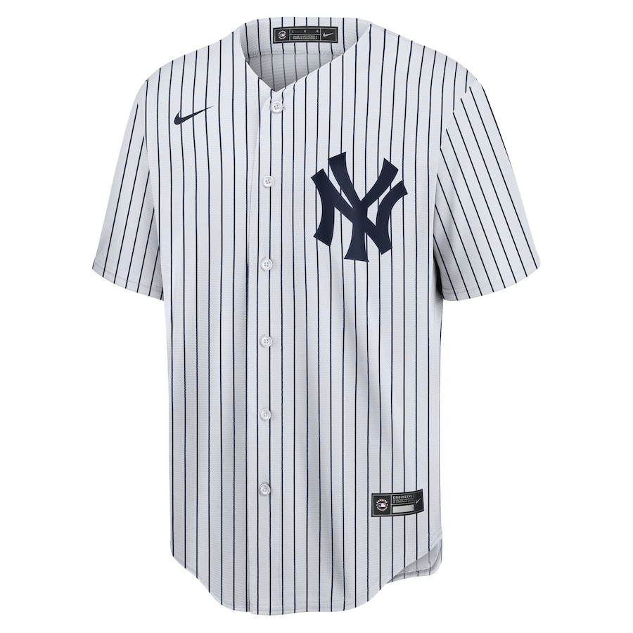 Men's New York Yankees 2# Derek Jeter White Jersey