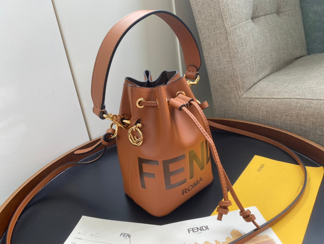 TOP FENDI FENDI Mon Tresor Bag - Brown