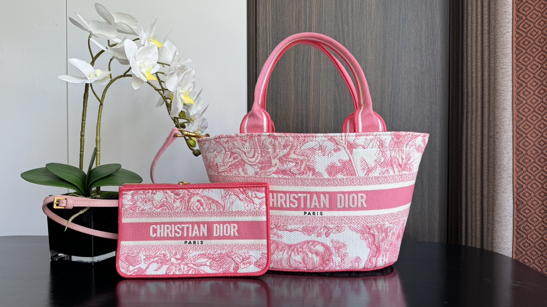 TOP Christian Dior Vegetable Basket Bags 27*20*8cm - 6 Colour