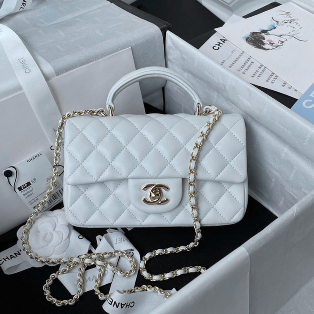 Chanle   Mini Top Handle CF(Replica)