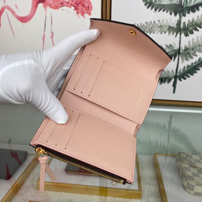 TOP Louis Vuitton LV LV Damier Victorine Wallet - 16 colors