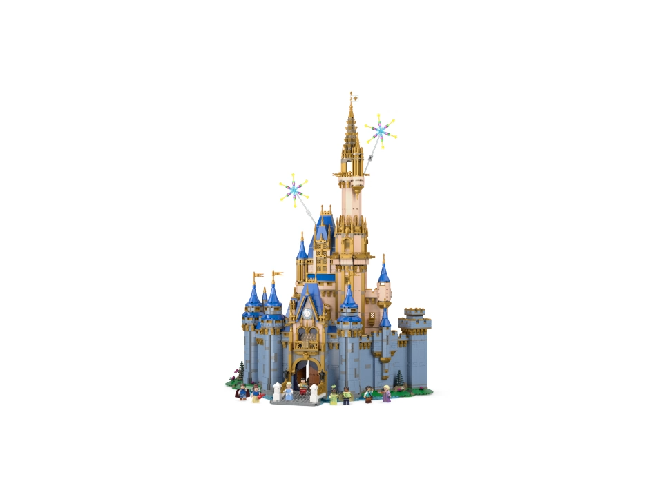 Magical Princess Castle Building Set – 4,000+ Pieces Collectors Edition 43222 thumbnail 6
