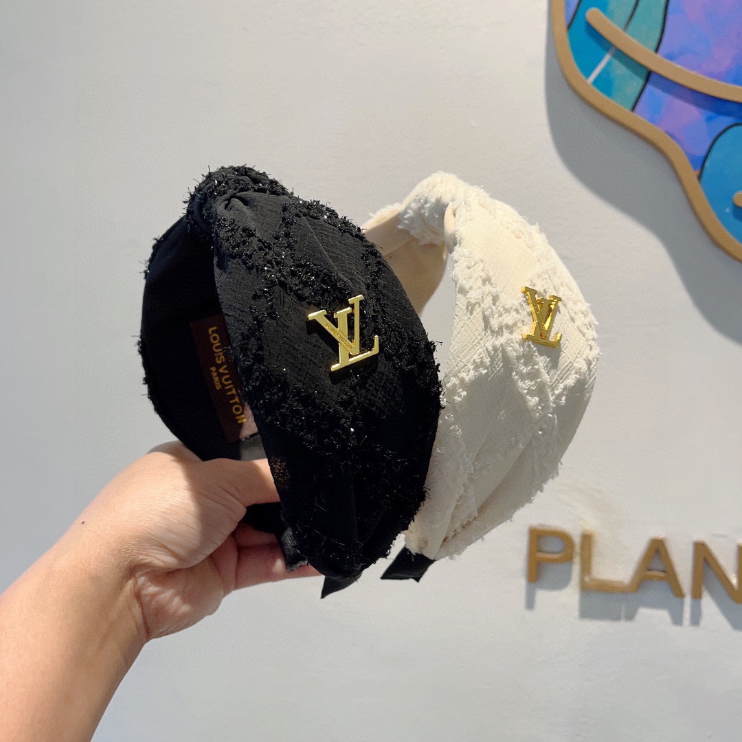 TOP Louis Vuitton  LV Fashionable And Versatile Hairband - 2 Colors
