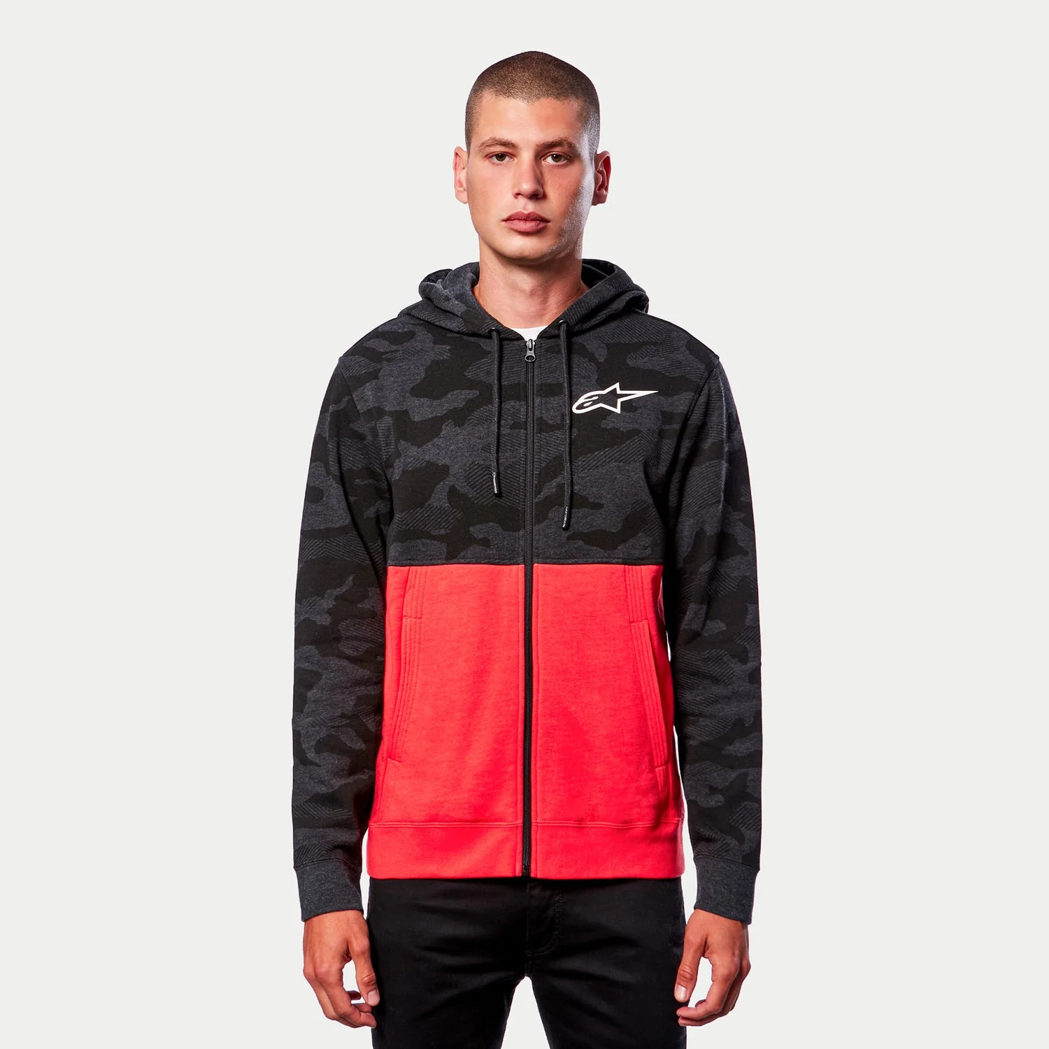 Camo Block Hoodie