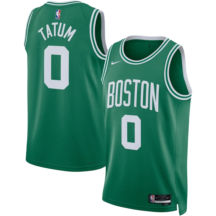 Boston Celtics Jayson Tatum Green Swingman Jersey - Icon Edition