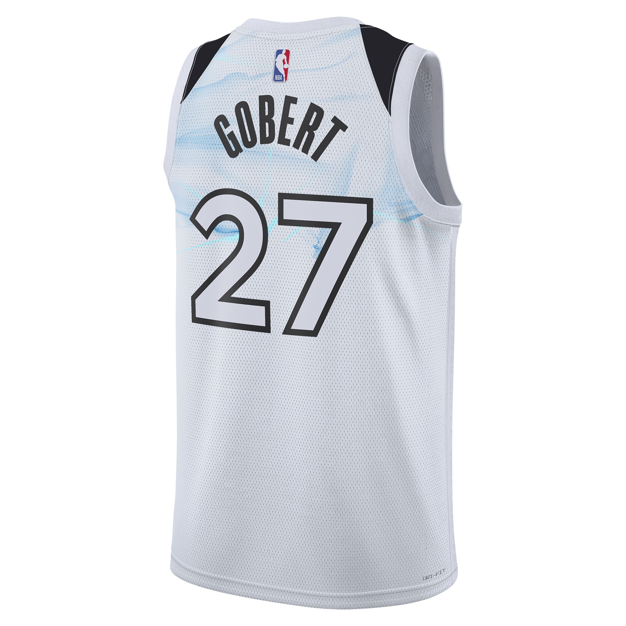 Unisex Minnesota Timberwolves Rudy Gobert White 2024/25 Swingman Jersey - City Edition