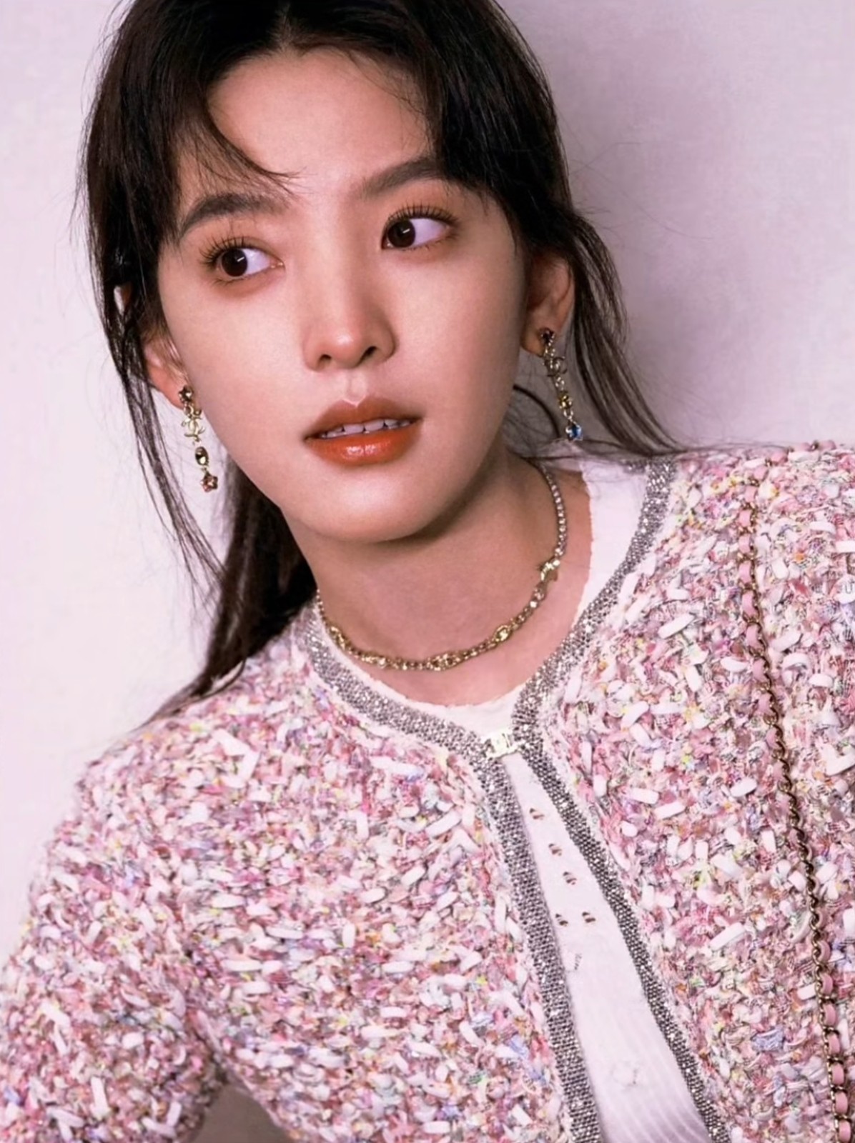 TOP CHANEL Vintage CC Earrings - Gold Color