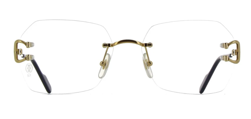 TOP CARTIER Sunglasses - Black