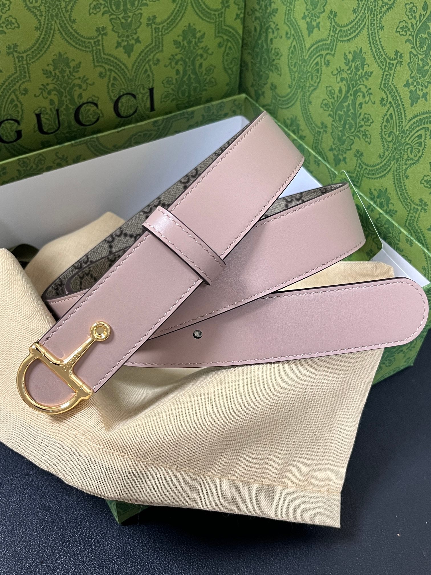 TOP GUCCI Classic Leather Belt - 3.0cm - 6 Colors