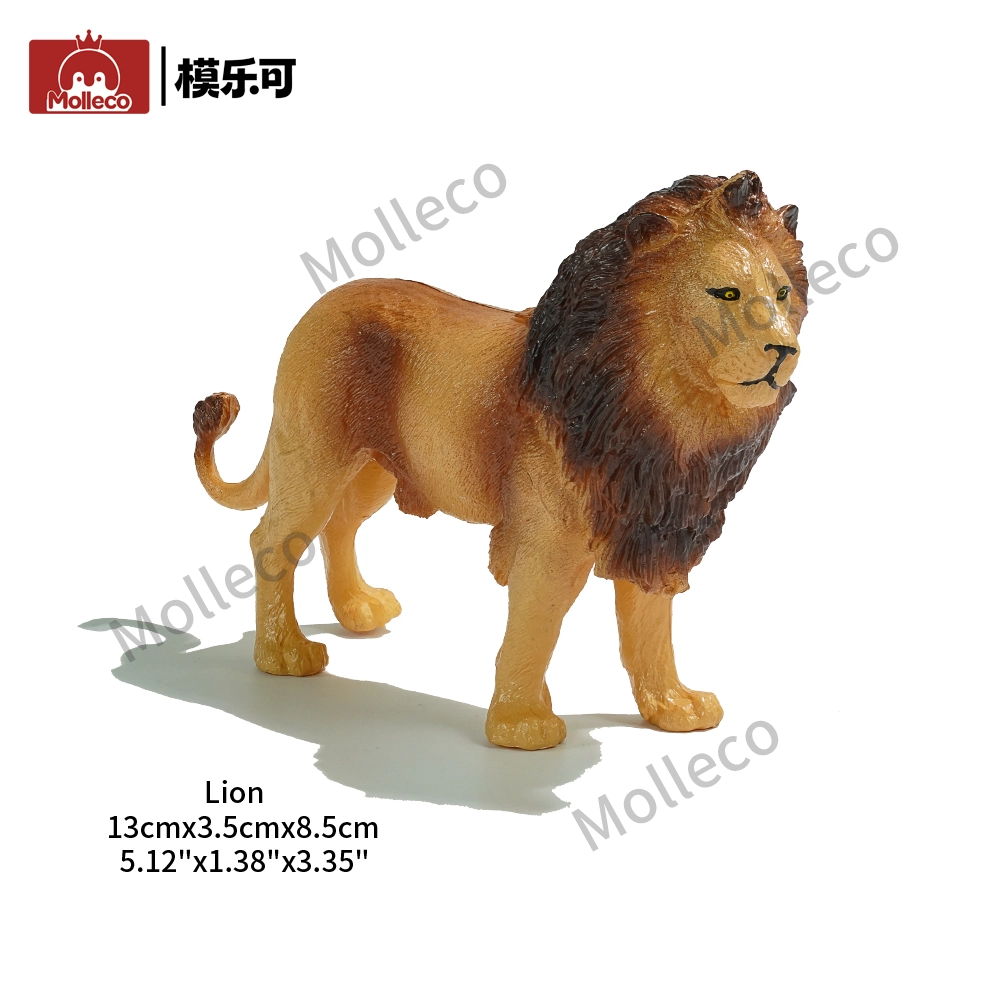 Molleco Animal Figure Toys for Kids and Children Lion CP037-1