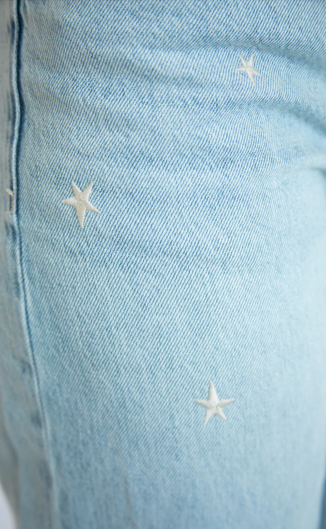 pistola: lexi mid rise bowed straight jeans - stellar vintage