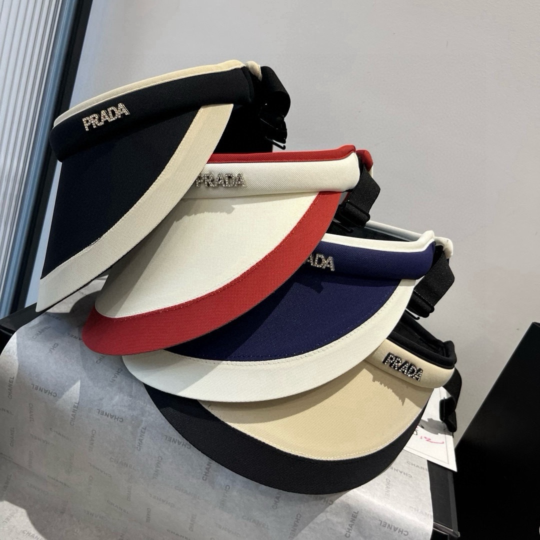 TOP PRADA Sun Hat - 4 Colors