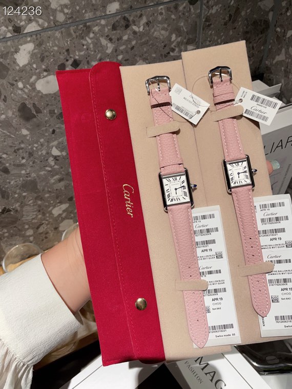 TOP Cartier Watch - Pink