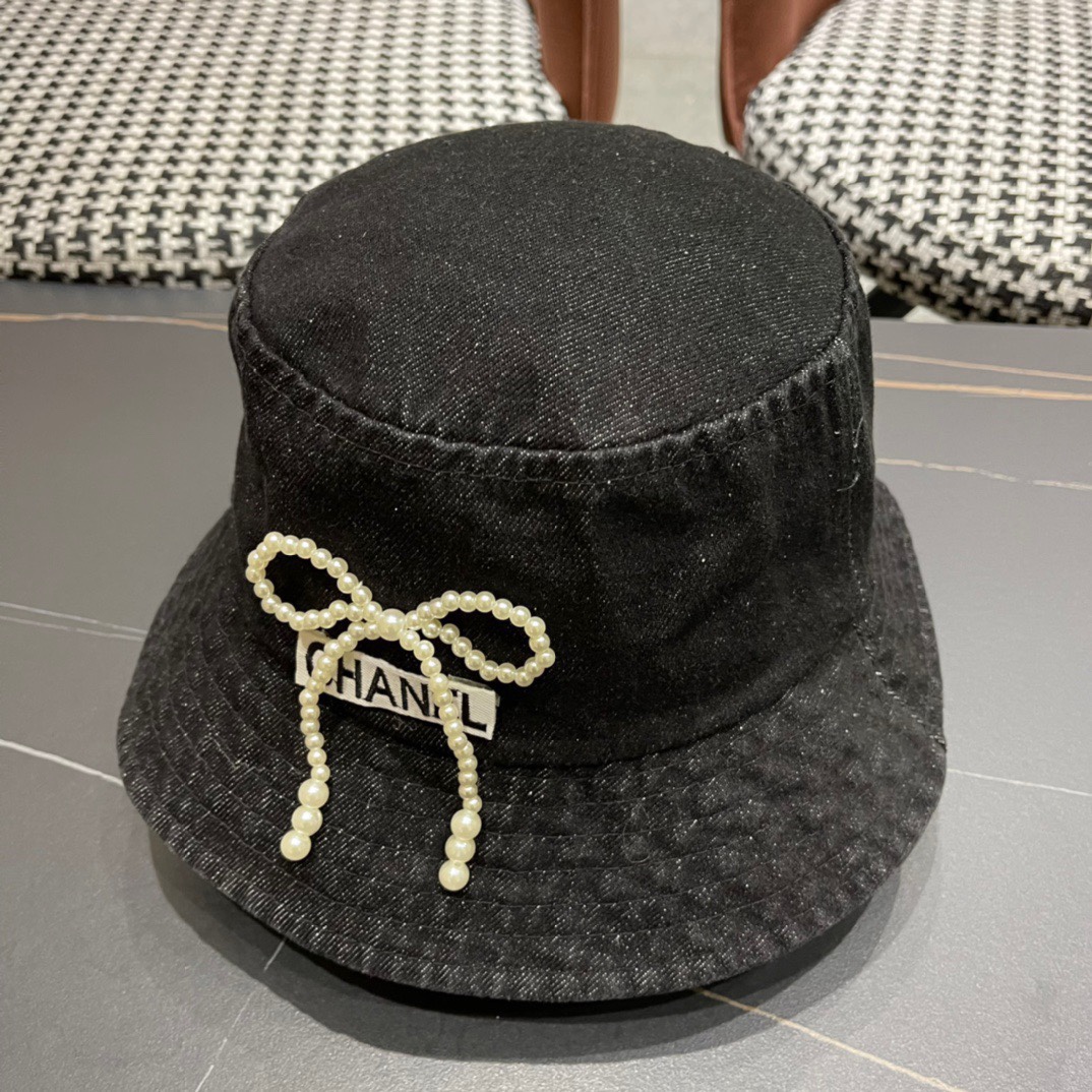 TOP CHANEL Cowboy Fisherman Hat - 3 Colour