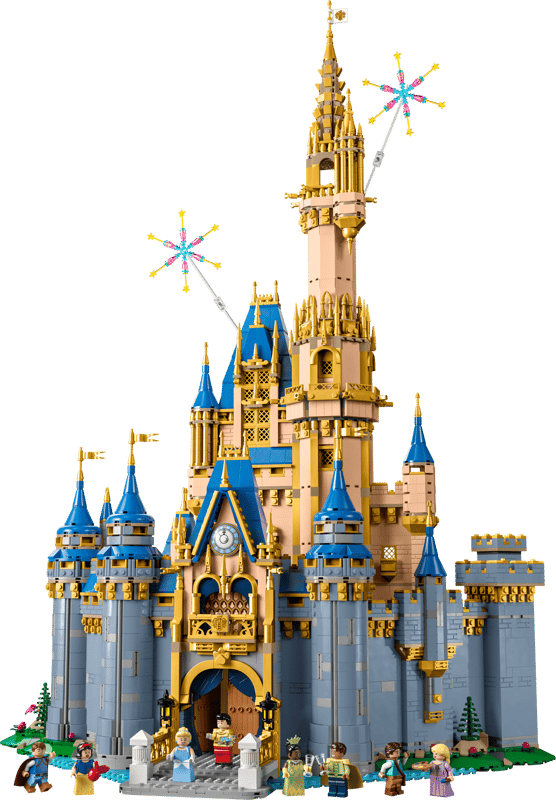 Magical Princess Castle Building Set – 4,000+ Pieces Collectors Edition 43222 thumbnail 13