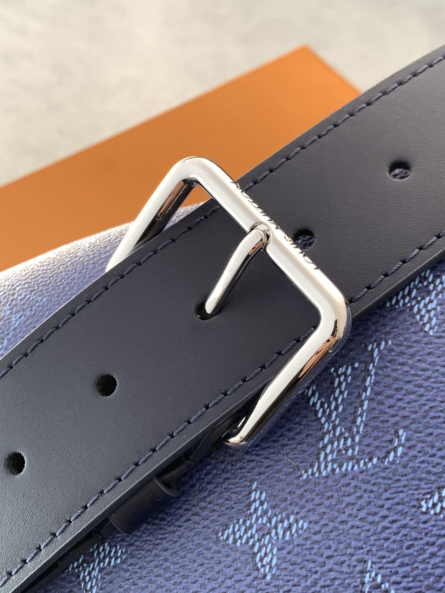 TOP Louis Vuitton LV Monogram Shadow Rush Bag Calfskin 30x15x8cm - 2 Colour