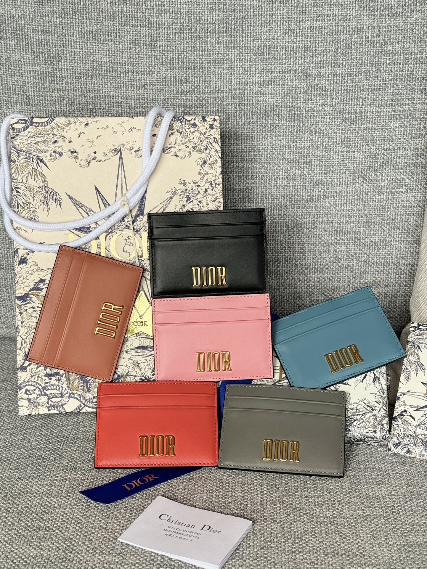 TOP Christian Dior Calfskin Clips - 6 Colors