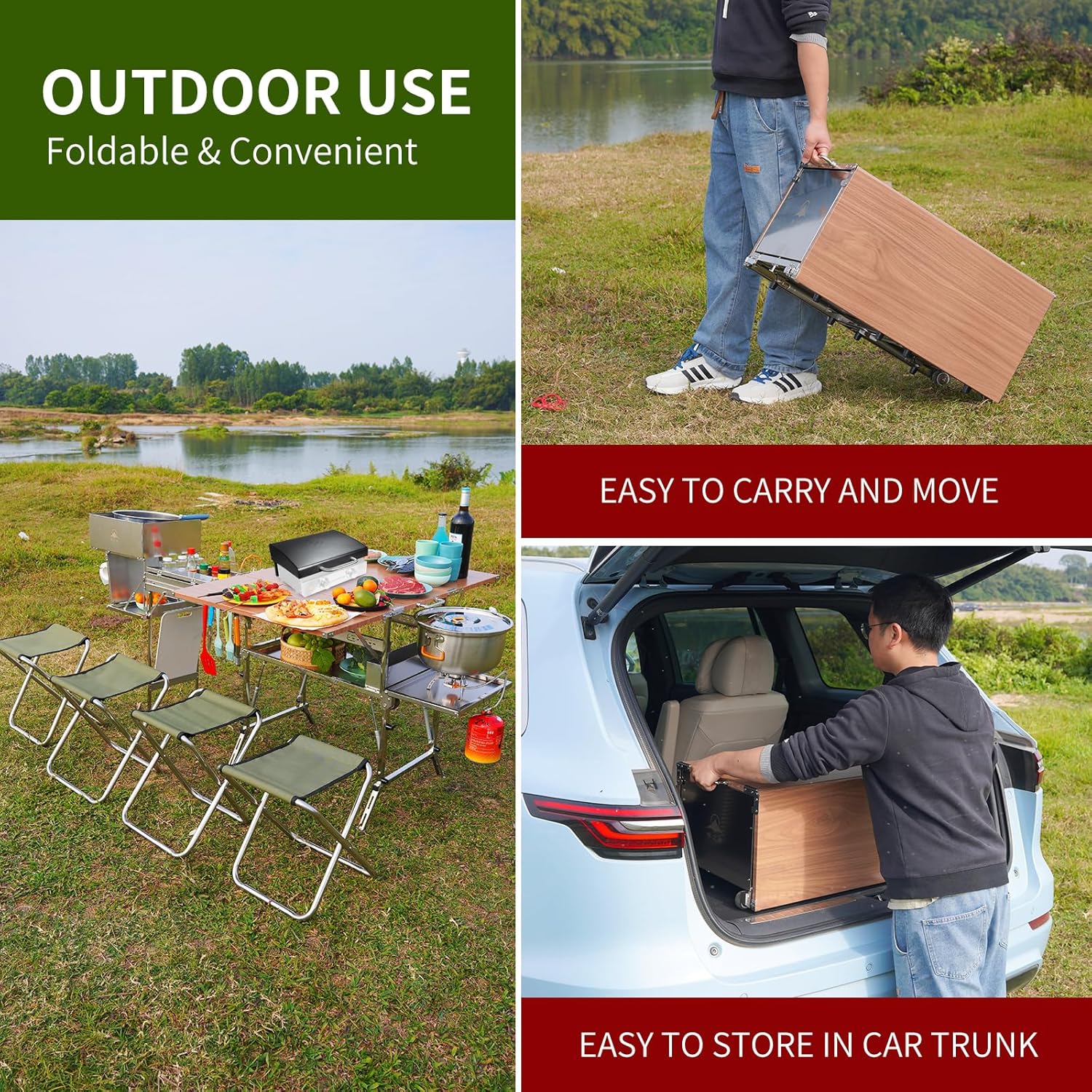 D881 Mobile Outdoor Kitchen