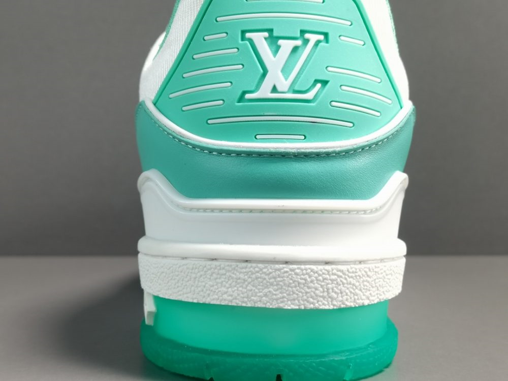 Louis Vuitton Trainer  White Green