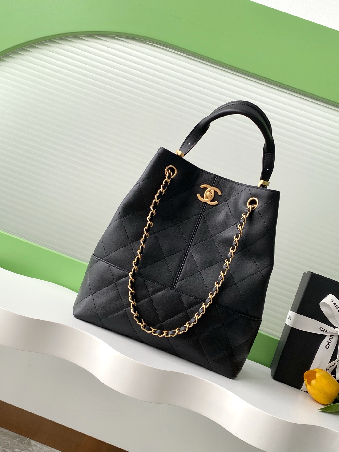 TOP CHANEL Hobo Bag 31-20-12cm - 3 Colors