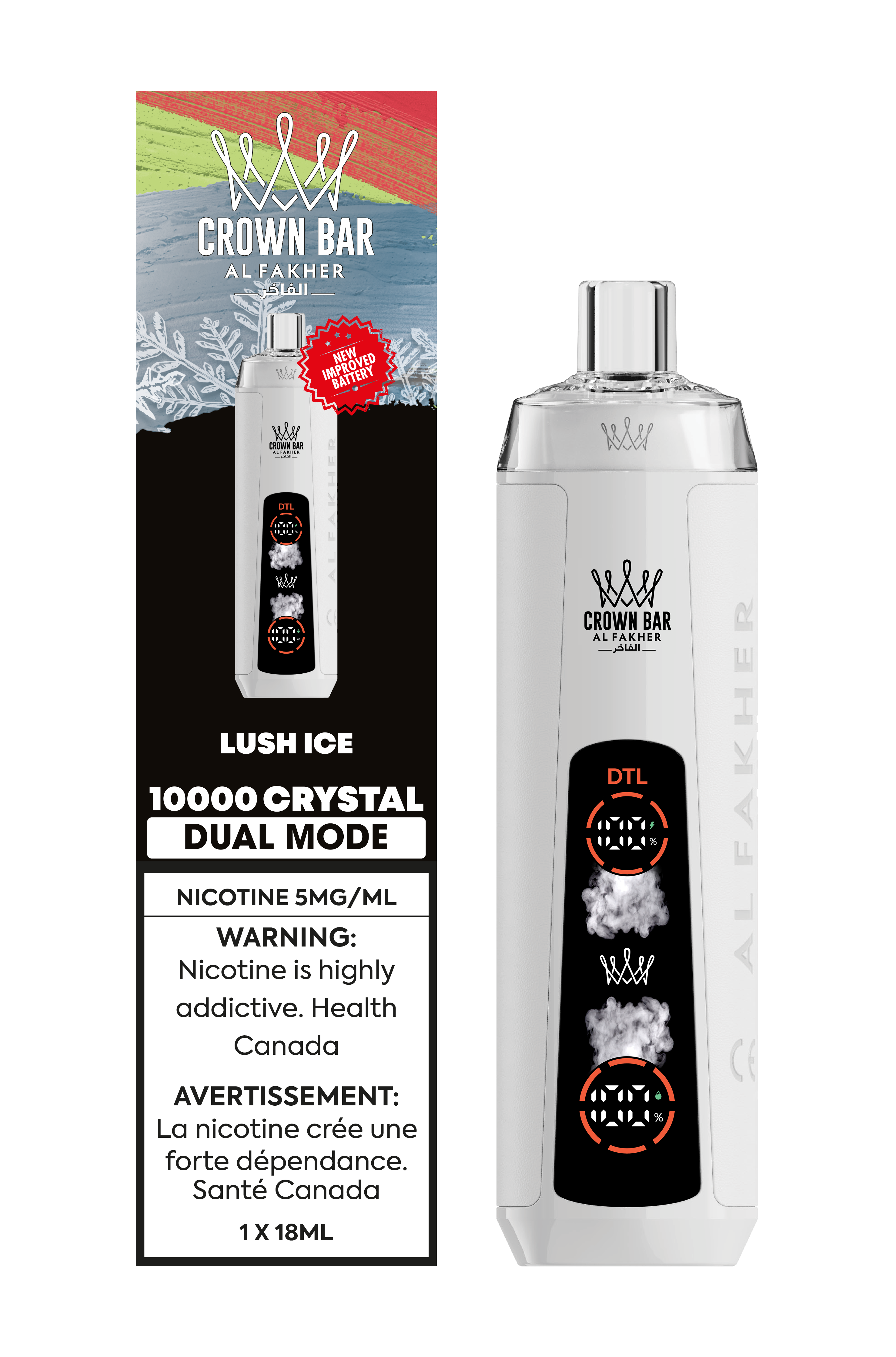 AL FAKHER 10000 CRYSTAL DUAL MODE