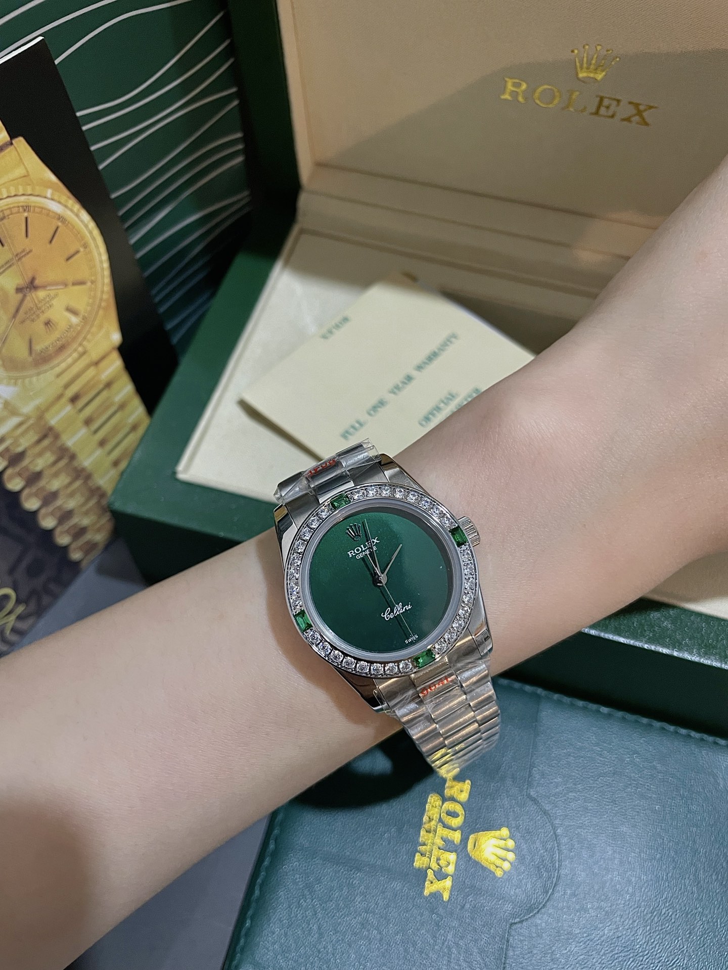 TOP ROLEX Watch Silver 31mm - 5 Colors