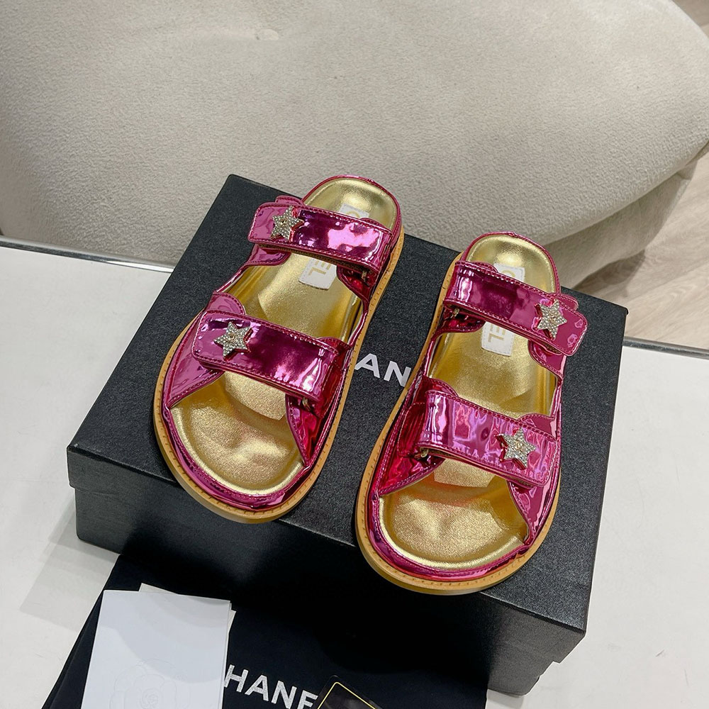 Chanel Fashionable Half Slippers Sandals Slide（Replica）