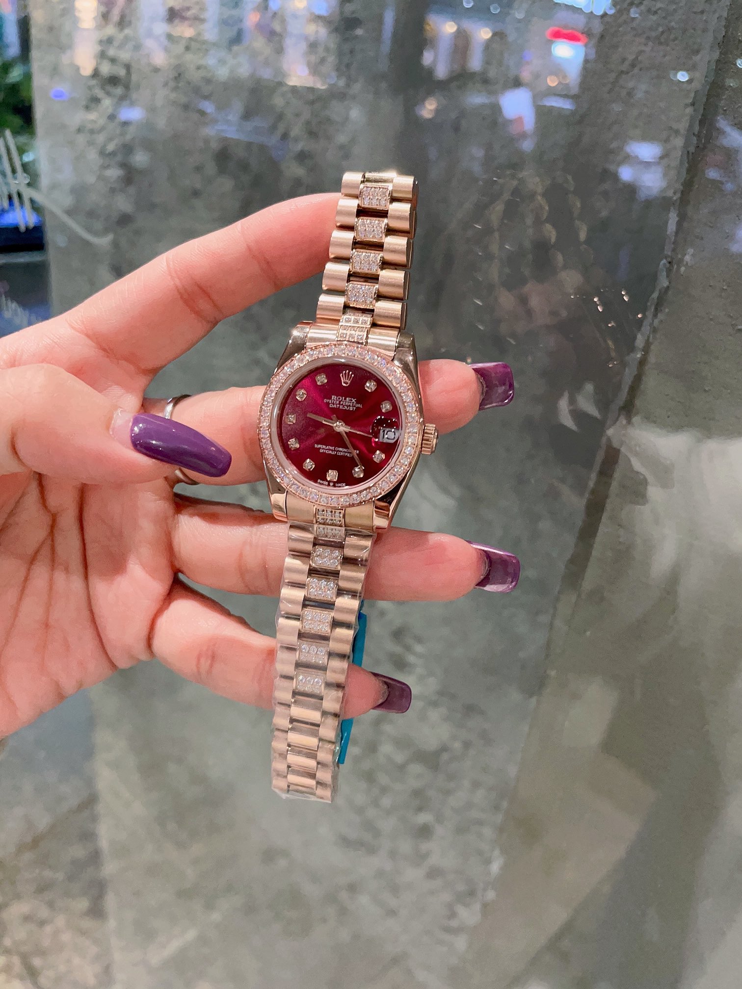 TOP ROLEX Rolex Watch 31mm  - Gold