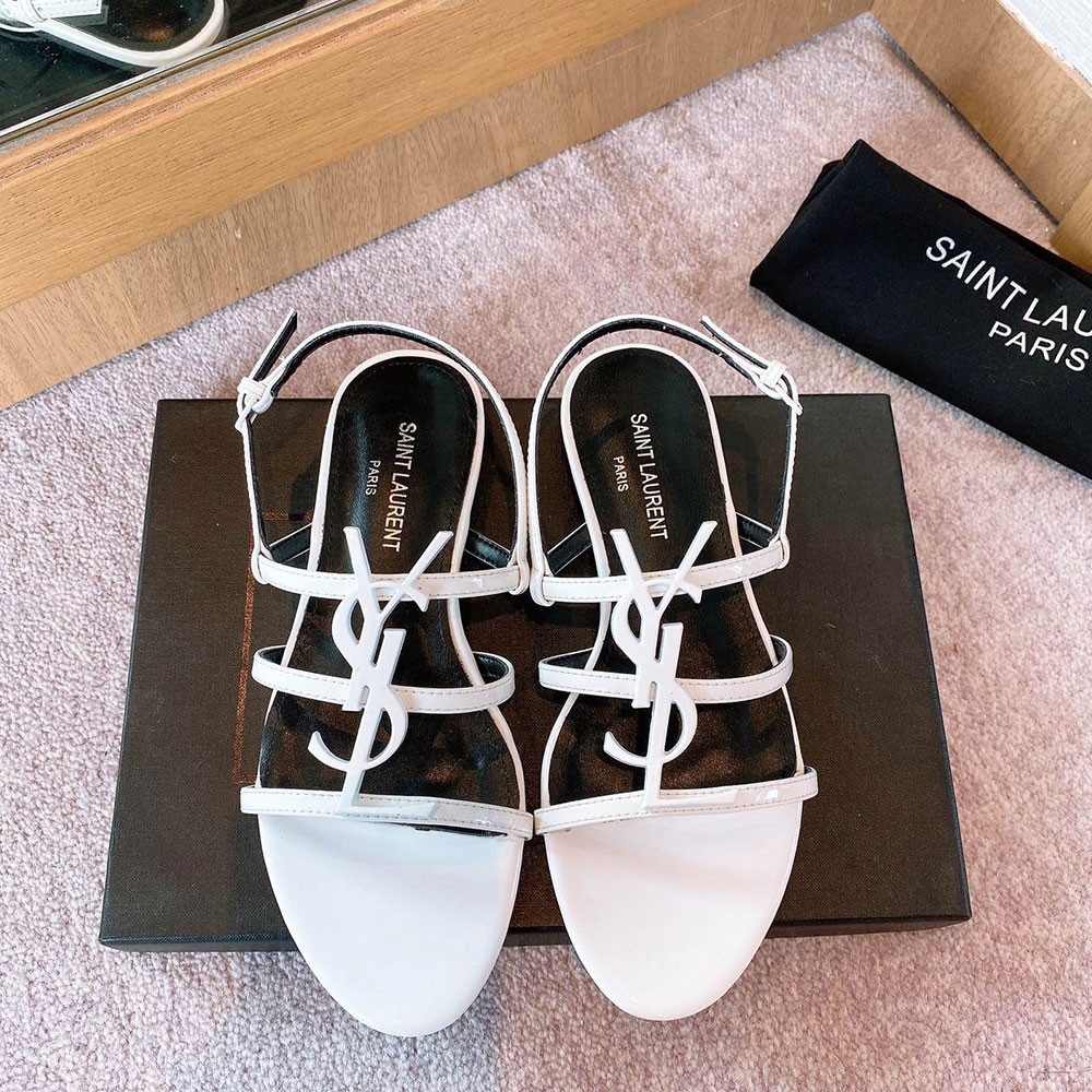 Saint Laurent YSL Open-toe Fashion Goes With Everything Slide Sandal (Replica)