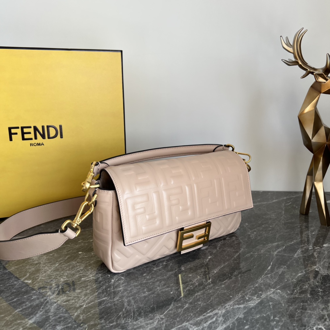 TOP FENDI Baguette Phone Pouch Bag 26*13*6cm- Red