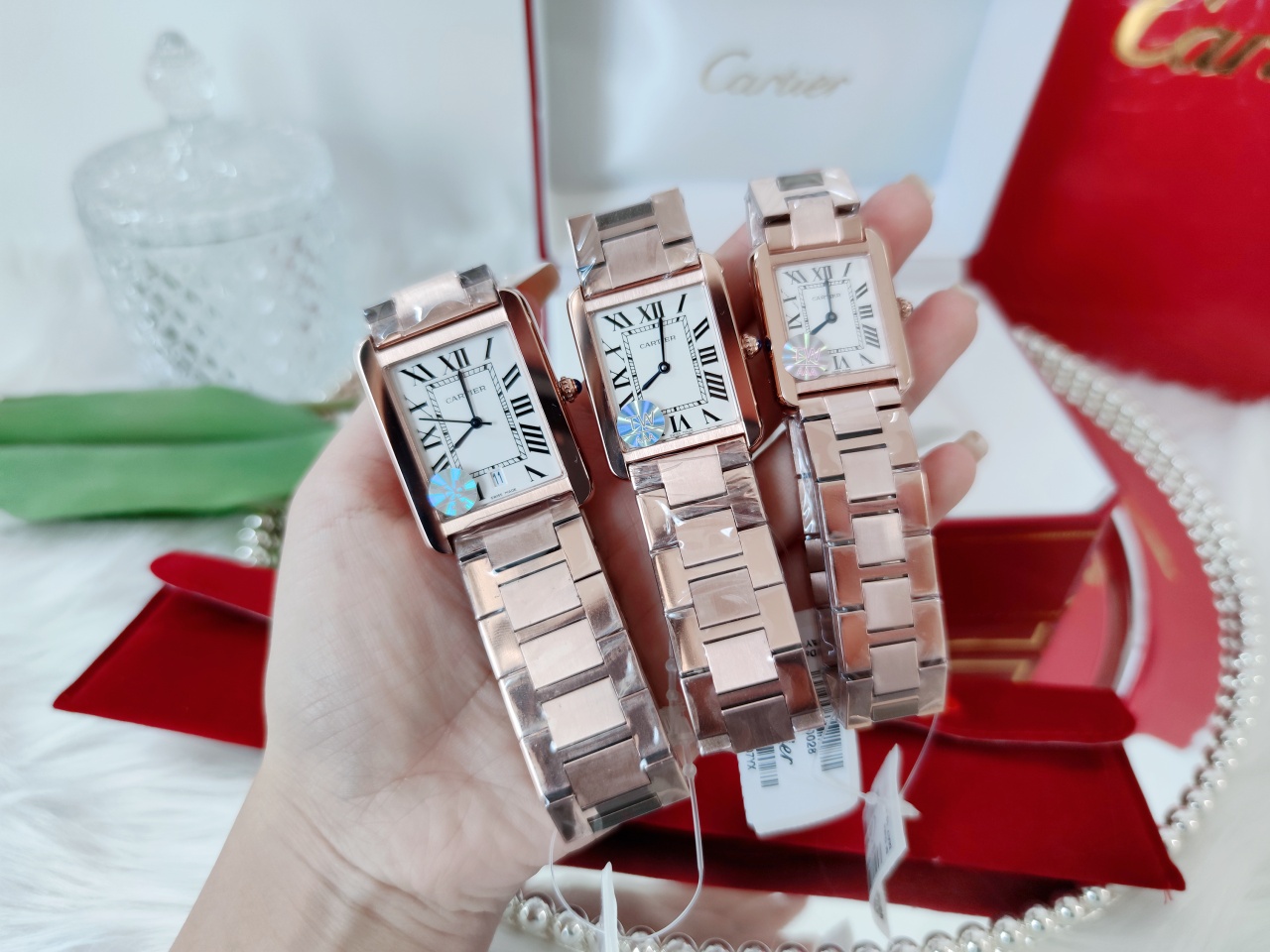 TOP Cartier Tank Solo watch - 3 Sizes