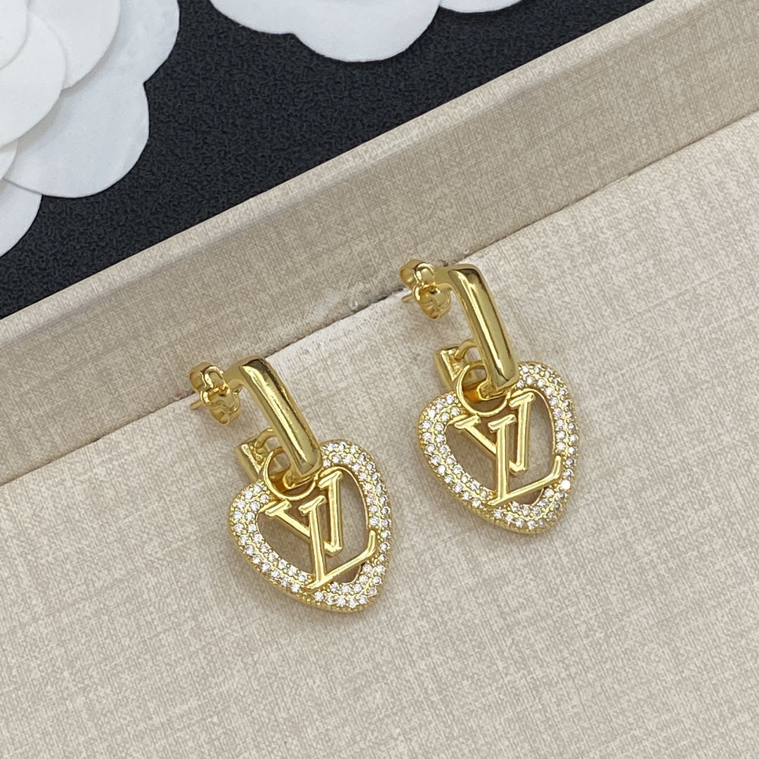 TOP Louis Vuitton LV Earrings - 2 Color