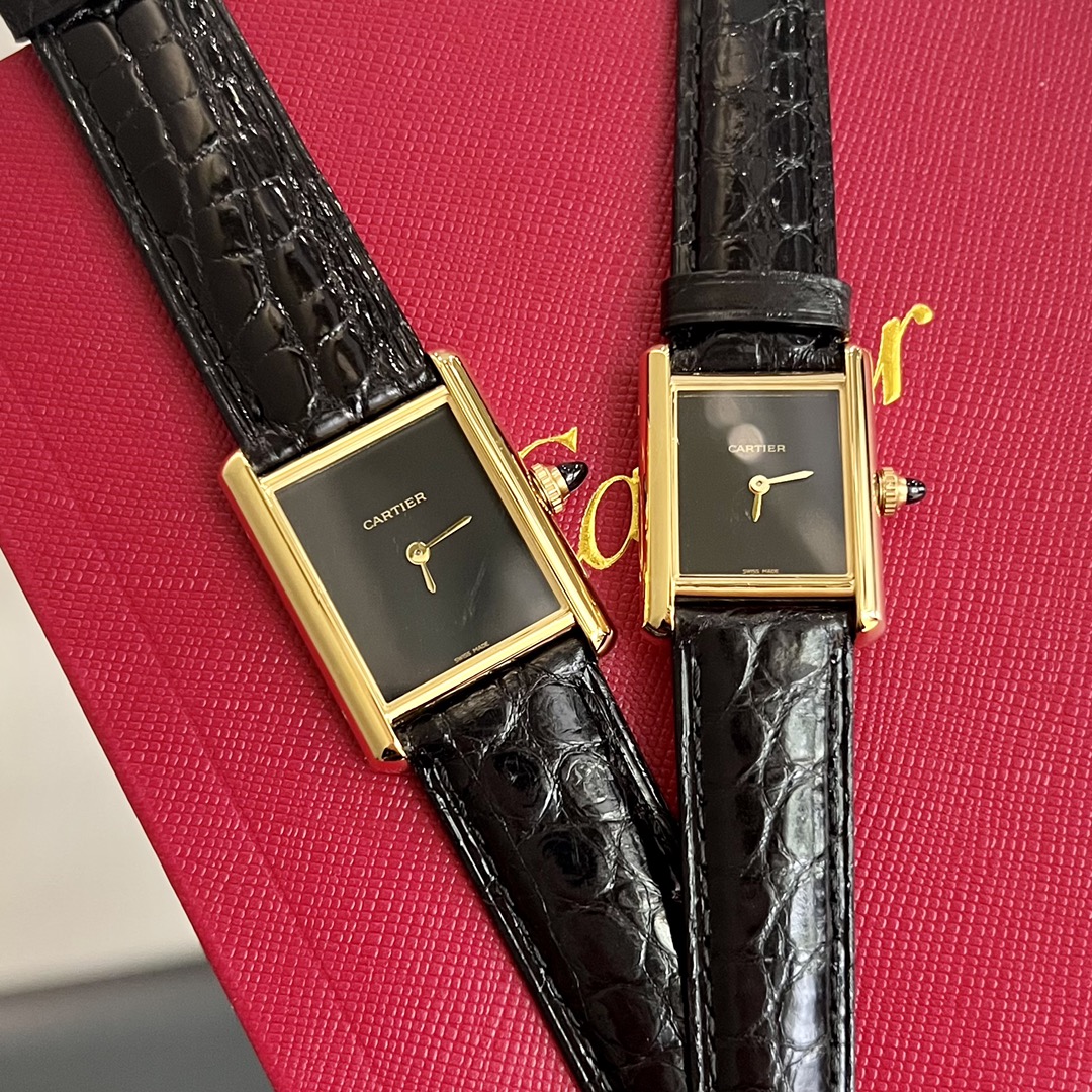 TOP Cartier Tank Must Watch - 3 Color