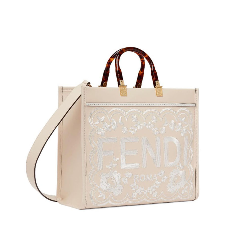 FENDI Sunshine Flower Embroidery Bag Medium(Replica)
