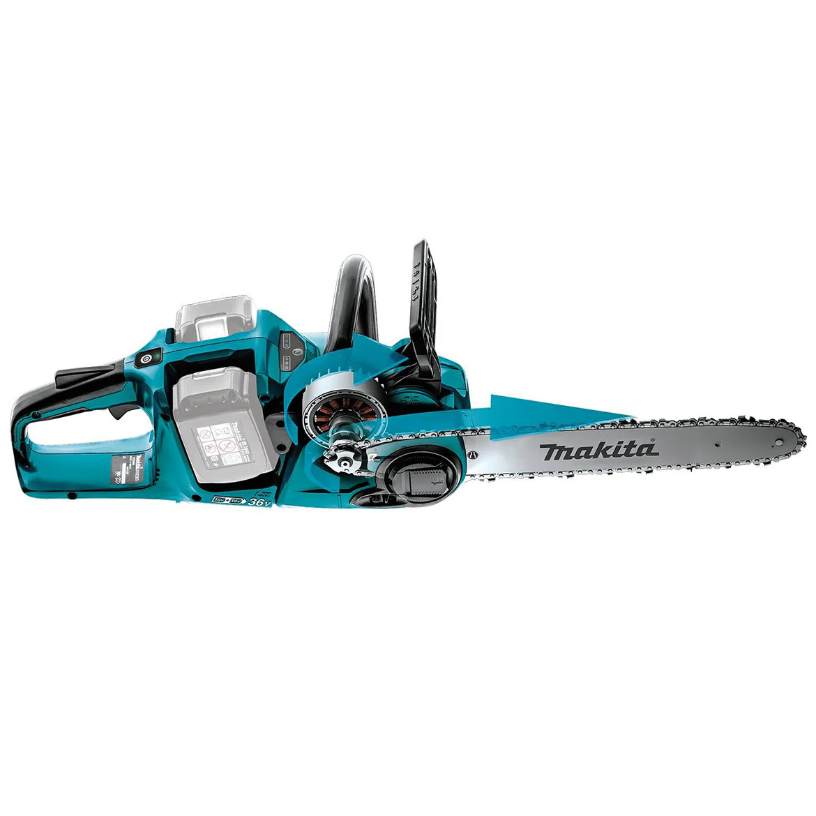 X2 XCU04Z 36-Volt LXT 16-Inch Brushless Cordless Chainsaw - Bare Tool