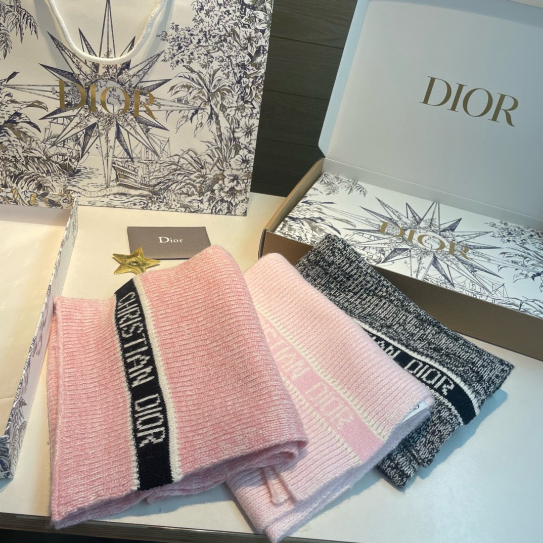 TOP Christian Dior Scarf 30x180cm - 3 Colors