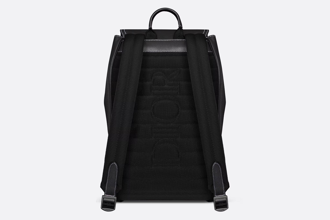 TOP Christian Dior Saddle Backpack Cow Leather 26.5*40*15 cm - Black