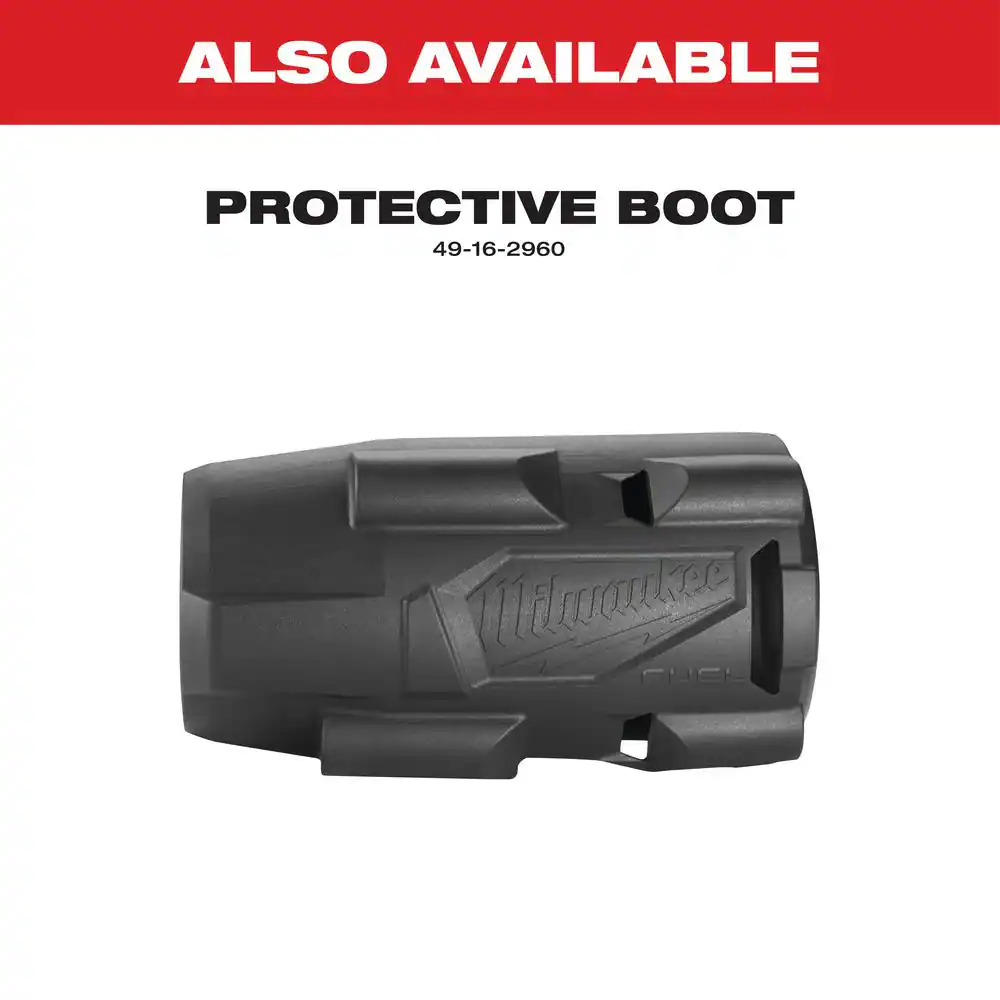 M18 FUEL Gen-2 18V Lithium-Ion Brushless Cordless Mid Torque 1/2 in. Impact w/Fring w/5.0 ah Resistant Battery