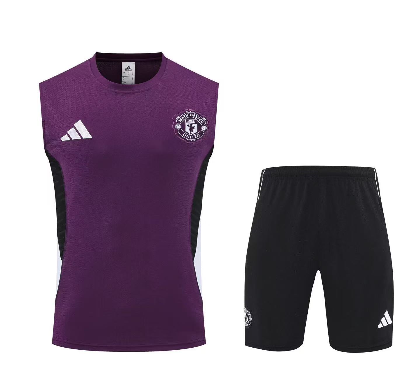 Manchester United Pre-Match Training Vest Kits 25-26