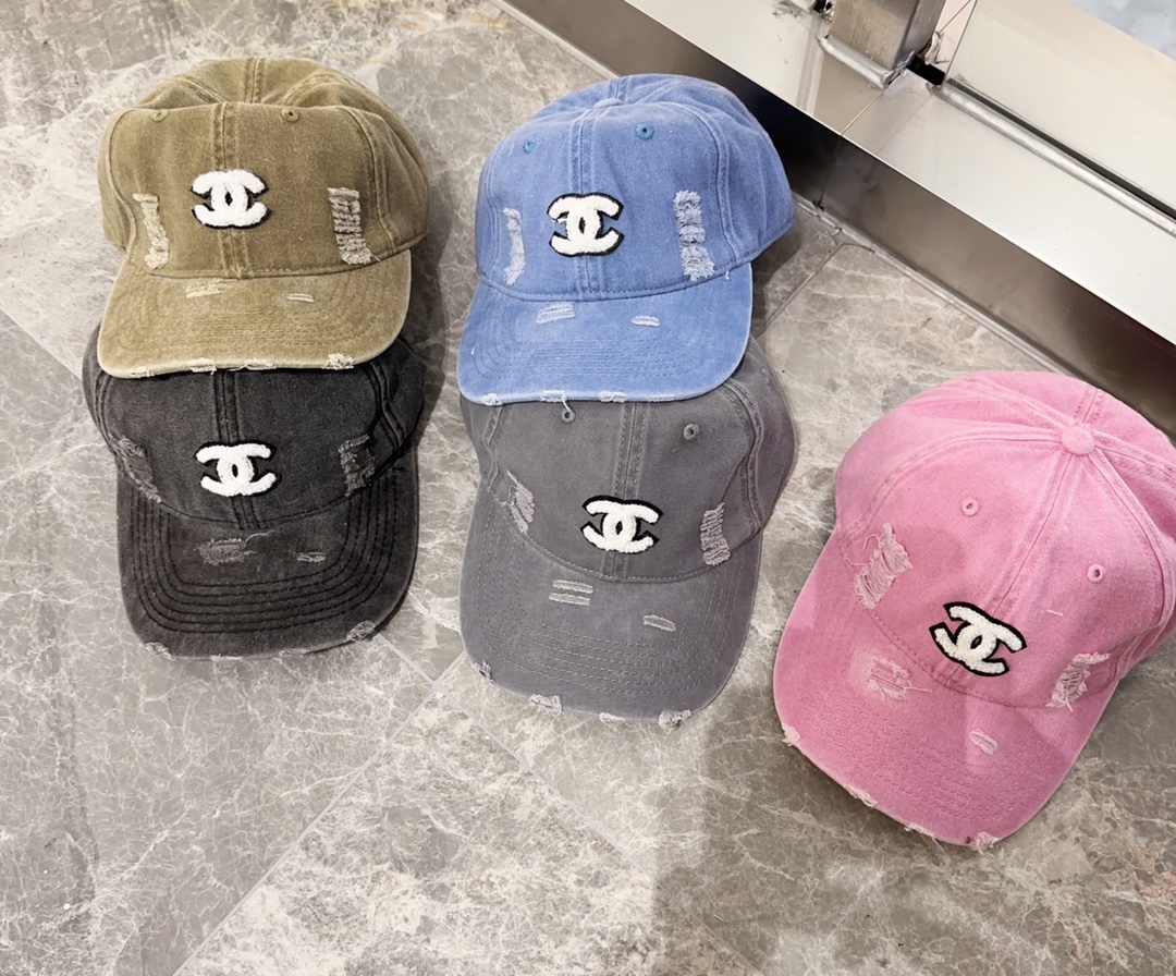 TOP CHANEL Classic Baseball Hat - 5 Colors